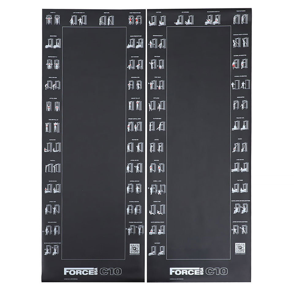 Force USA C10 Magnetic Chart Photo