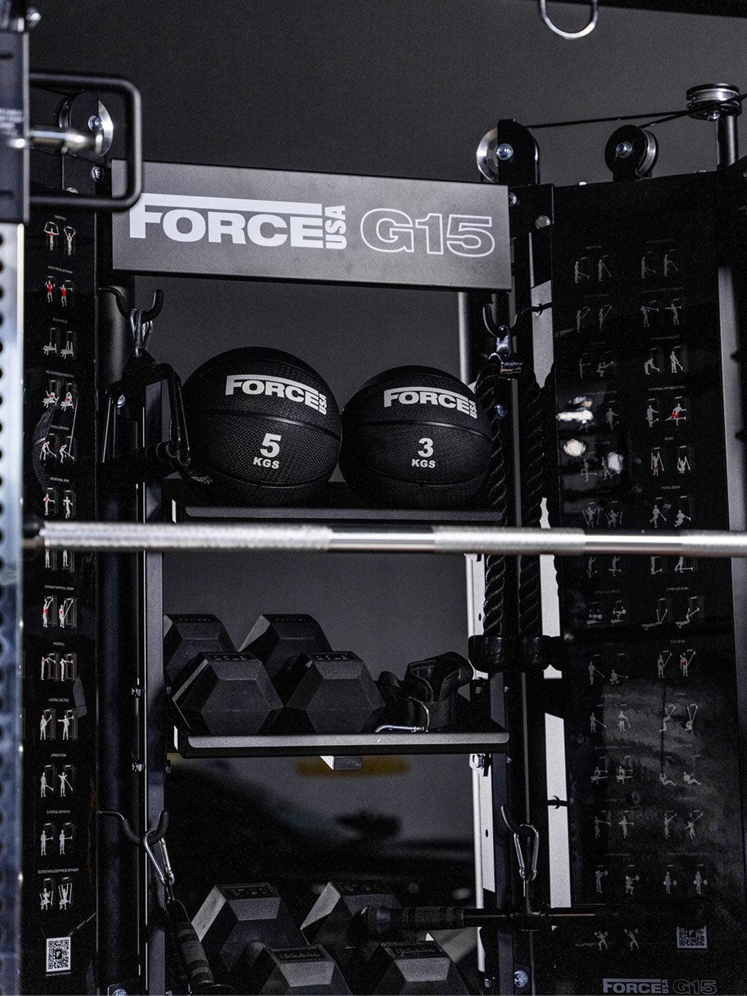Force USA G10 & G15 Storage Shelves