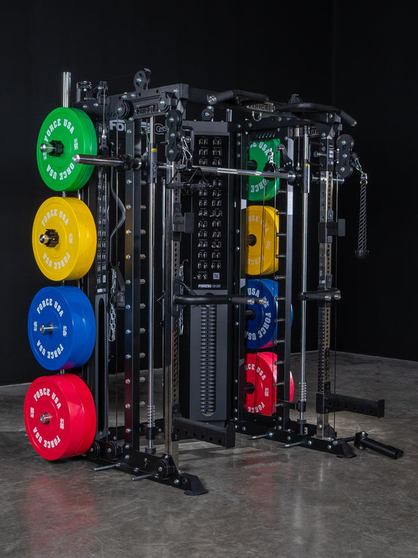 Force USA G15 Compact All In One Half Rack Functional Trainer Smith ...