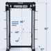 Force USA X15 Pro Functional Trainer Half Rack
