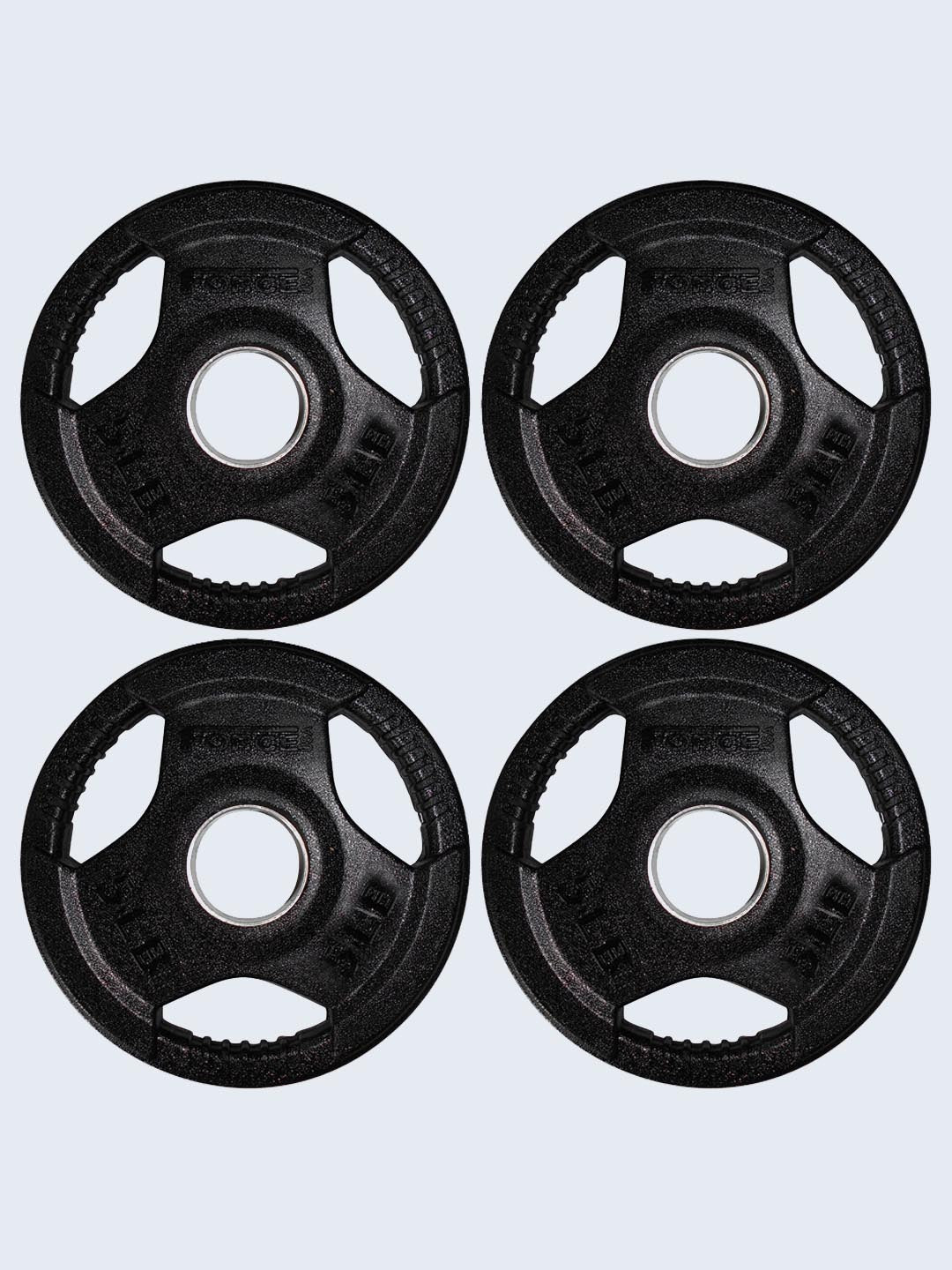 Force USA Rubber Coated Olympic Weight Plates - LB