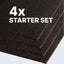 VersaFit Rubber Flooring Tiles