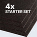 VersaFit Rubber Flooring Tiles